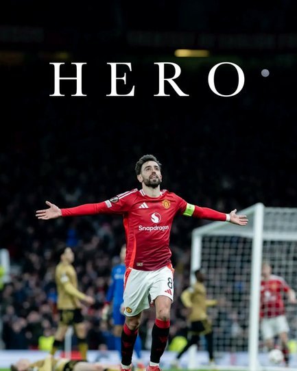 B费是2013年范佩西后，首位连续7场英超参与进球的曼联球员